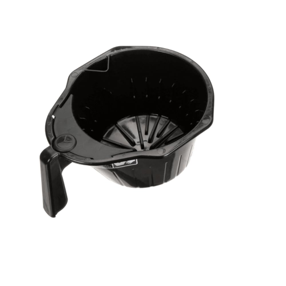 Bunn Brew Funnel 53463.7109 - Black Plastic Coffee Filter Funnel for Home Brewing, Drip Coffee Makers & Pour Over Coffee - Perfect for Coffee Enthusiasts & Baristas