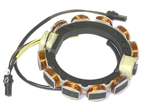 Evinrude 173-3537 Stator 9 Amp Replacement Part for Johnson Outboard Motors - High-Performance Marine Electronics for Boating & Fishing