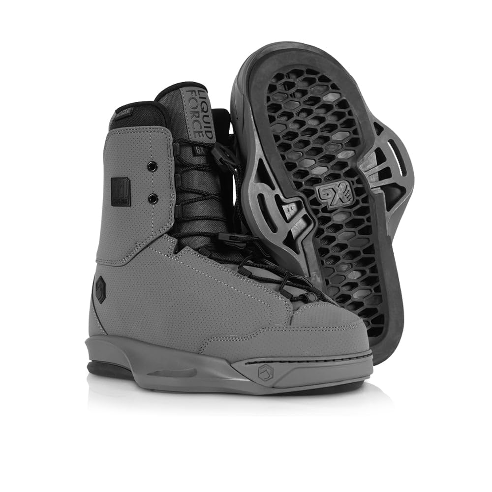 Liquid Force Idol 6X Wakeboard Bindings - Premium Comfort & Performance for Water Sports Enthusiasts | Perfect for Wakeboarding, Cable Parks & Boat Riding