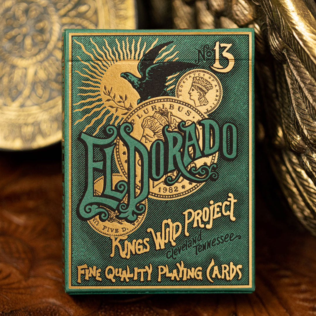El Dorado Limited Edition Luxury Playing Cards - Premium Gold Foil Deck for Poker, Magic Tricks & Collectors - Perfect for Game Nights, Gifts & Cardistry