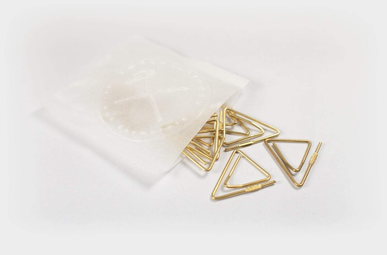 Premium Weis Brass Paper Clips - Vintage Office Supplies for Organizing Documents, Notebooks & Files - Perfect for Home, Office & School Use