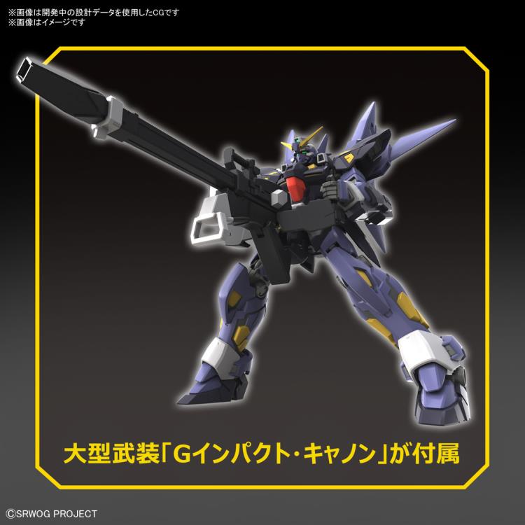 Bandai Super Robot Wars HG Huckebein Mk II Model Kit - 1/144 Scale Plastic Model for Collectors & Hobbyists - Perfect for Display, Gundam Battles & Anime Fans