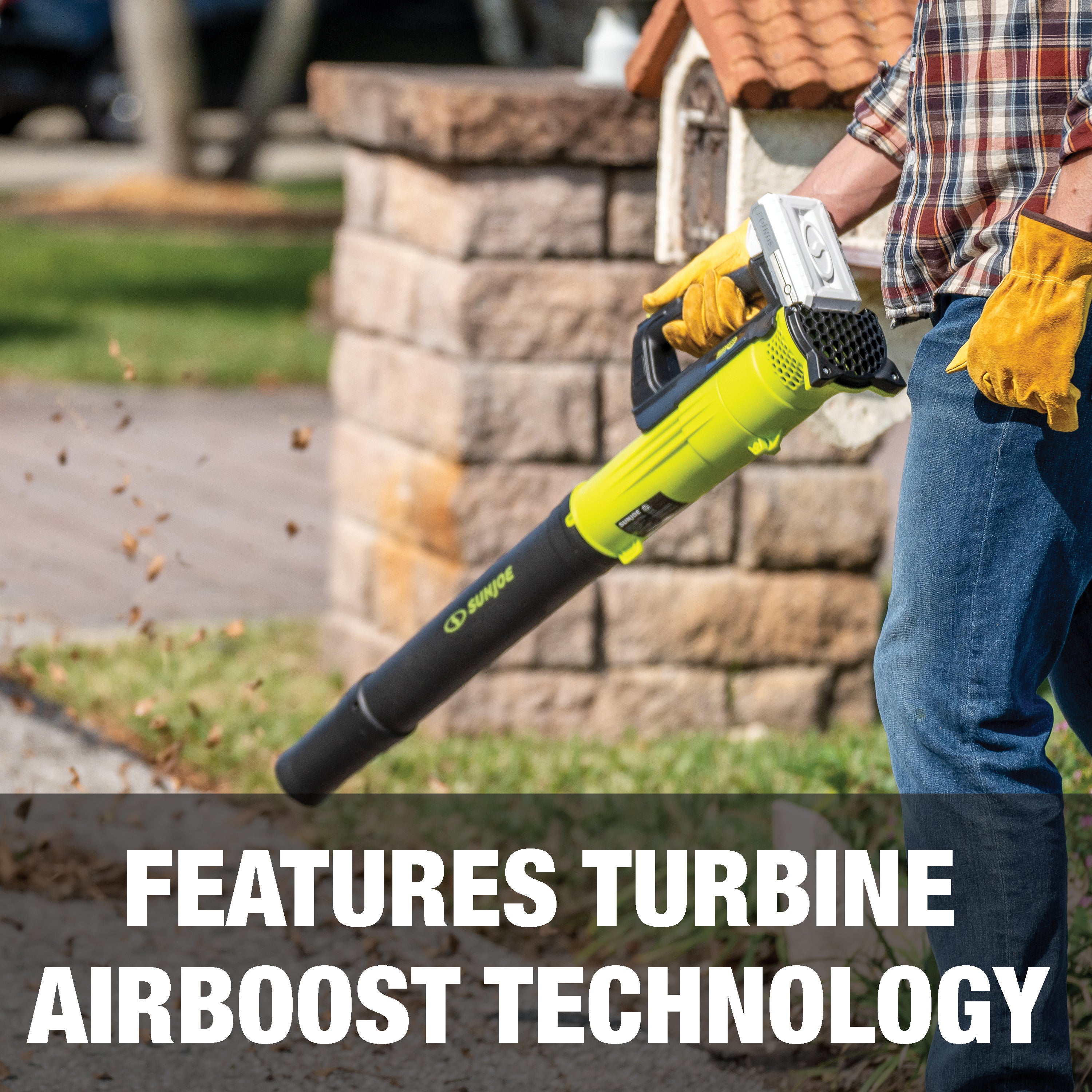 Sun Joe 24V IONMAX Cordless Leaf Blower & Grass Trimmer Combo Kit - 100 MPH High Speed Blower with 10