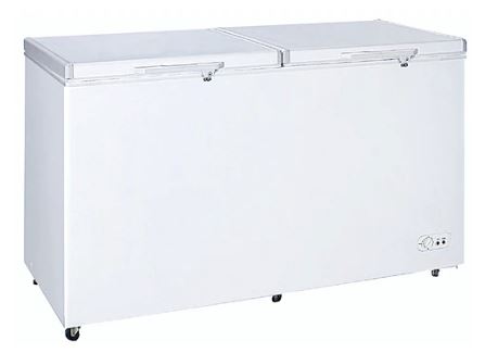 Farfalla FCF 530W 2-Door Chest Freezer, 530L Large Capacity, Energy Efficient Dual Function Deep Freezer for Home, Restaurant & Commercial Use - Perfect for Bulk Food Storage, Ice Cream Freezing & Beverage Cooling