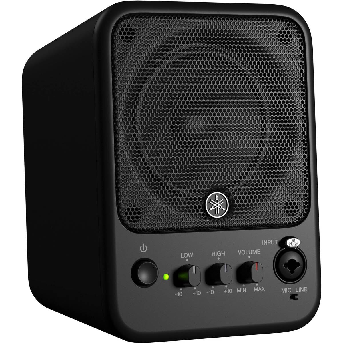 Yamaha MS101-4 Powered Studio Monitor Speakers for Home & Professional Recording Studios - Perfect for Music Production, Podcasting, and Audio Mixing