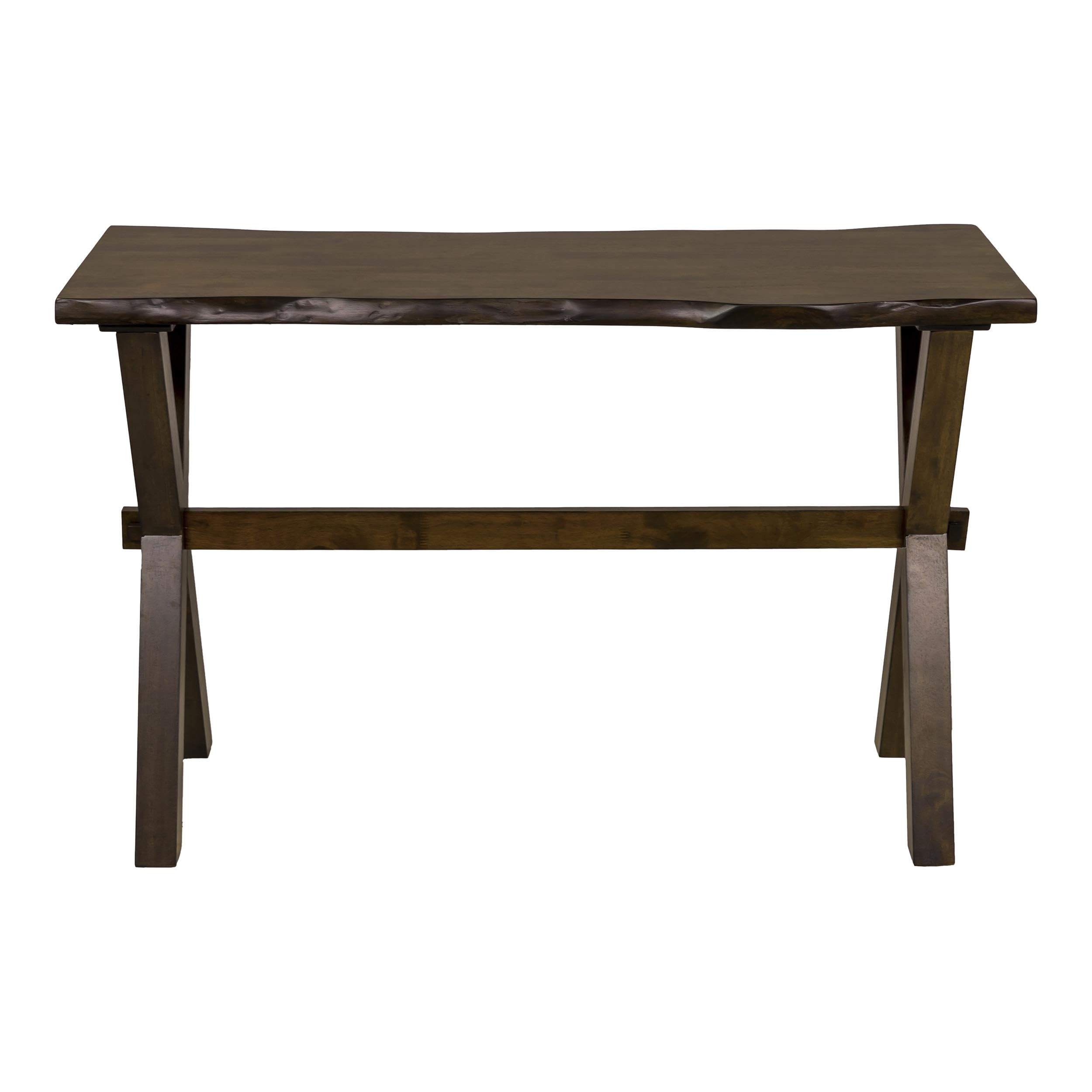Furniture of America Bradden Transitional Solid Wood Console Table in Walnut - Stylish Entryway & Living Room Accent Table for Home Decor