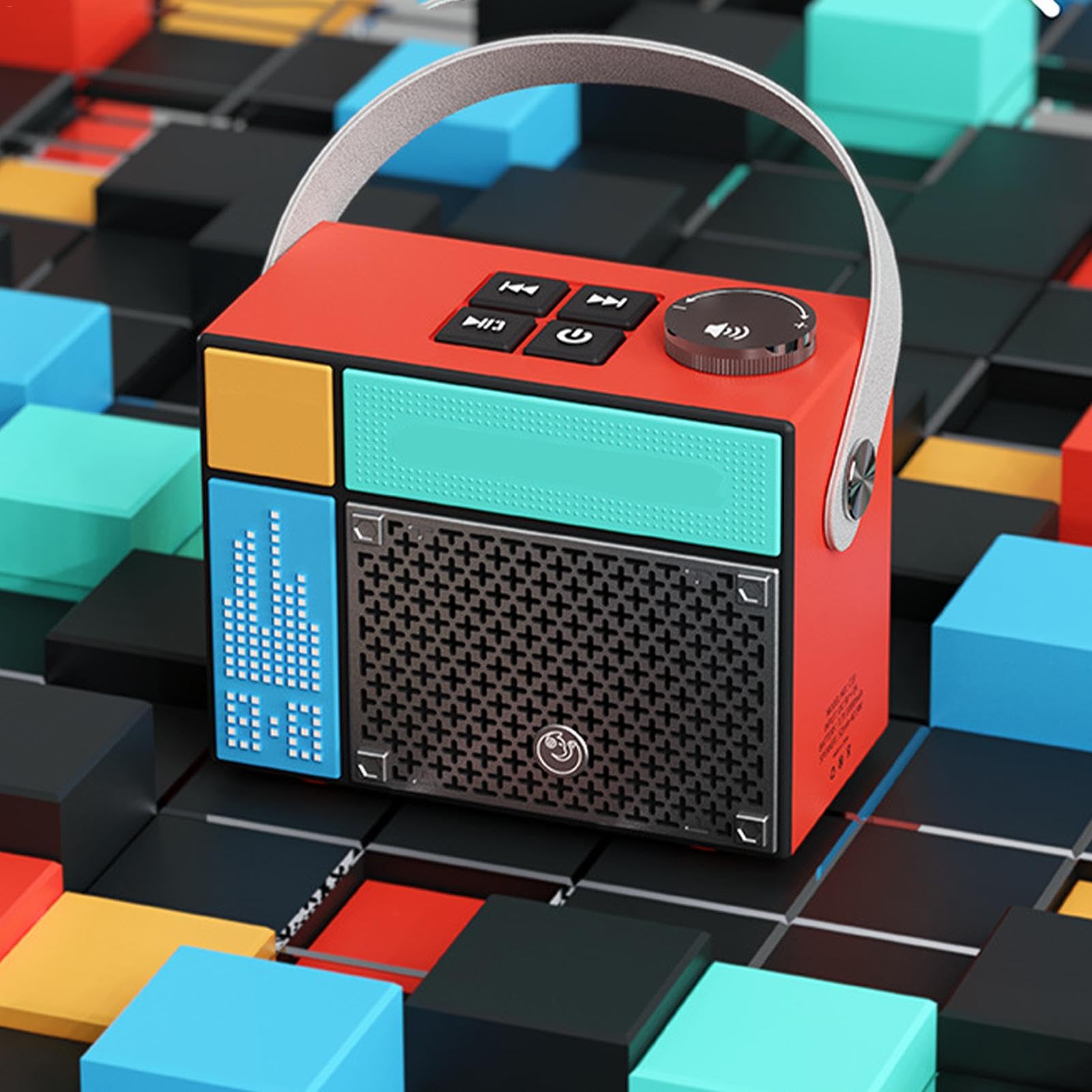 Premium Portable HiFi Bluetooth Speaker - Wireless Speaker with Crystal Clear Sound, 24H Battery Life for Home, Office, Beach & Outdoor Use | Perfect for Music Lovers, Parties & Travel