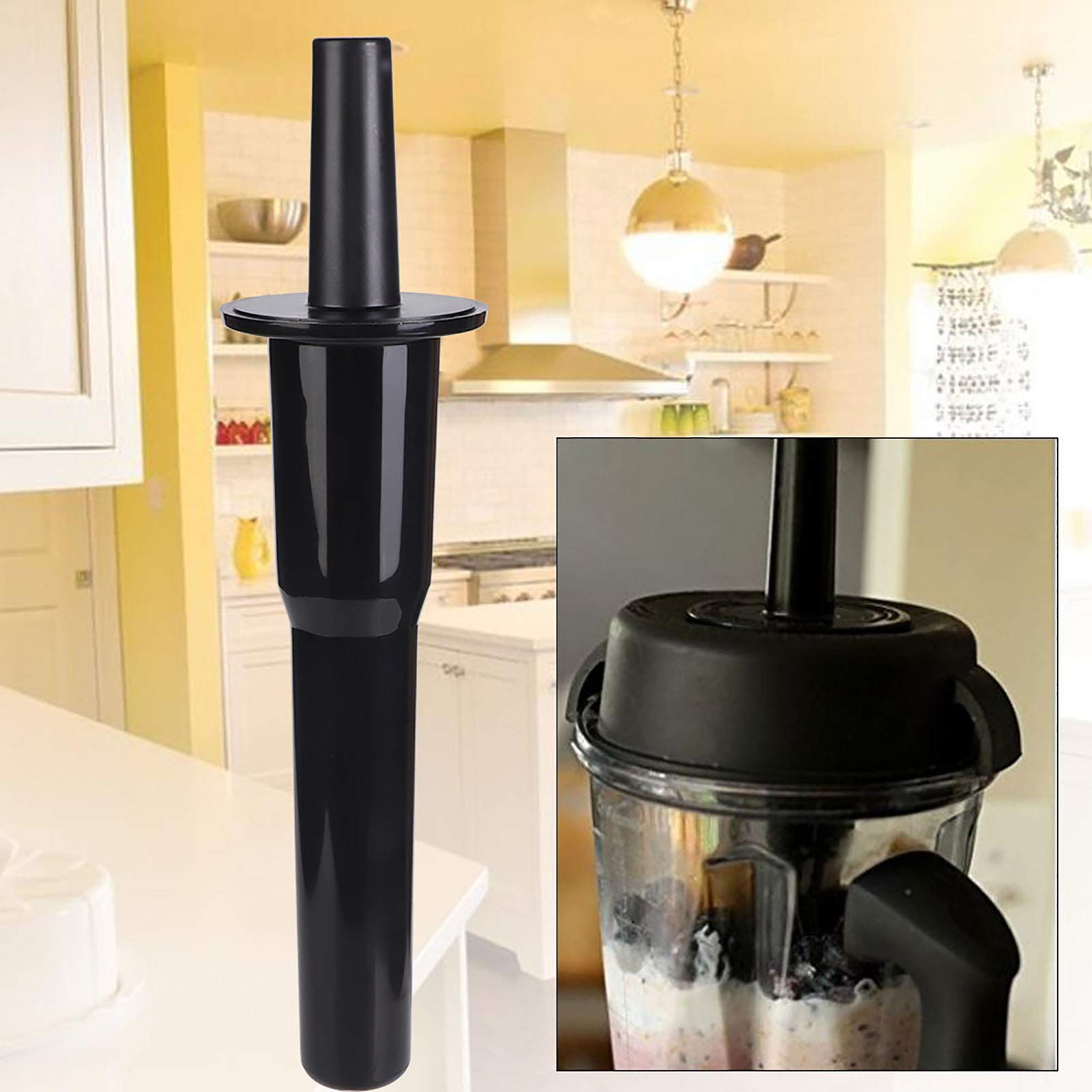 Yosoo Blender Tamper Stick - Replacement Blender Plunger & Mixer Accelerator Tool for Smooth Blending | Perfect for Smoothies, Nut Butters & Food Prep