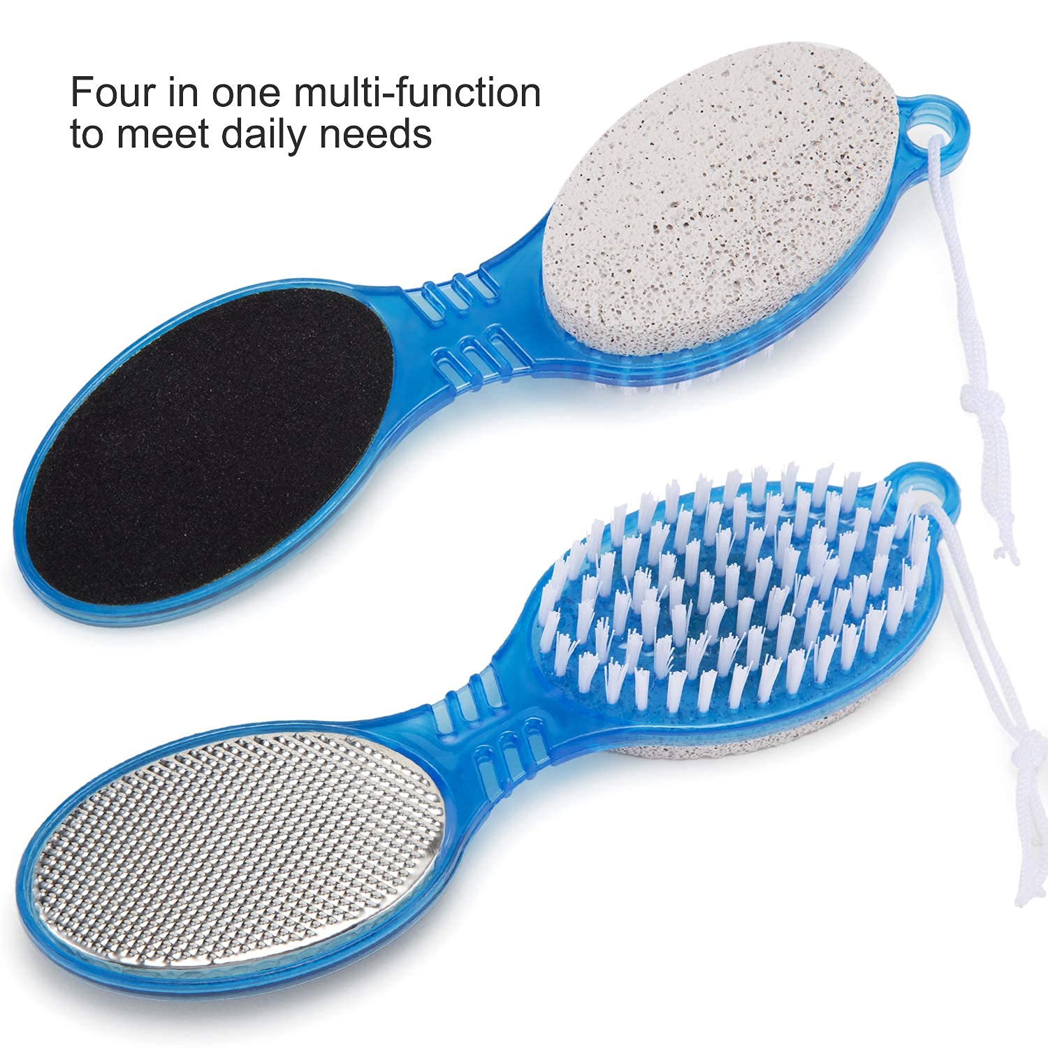 Professional 7-in-1 Nail Care Kit - Buffers, Files & Foot Scrubber for Manicure & Pedicure | Salon Quality Nail Shaping & Polishing Tools for Shiny Nails | Perfect for Home Spa, Nail Salons & Travel Essentials