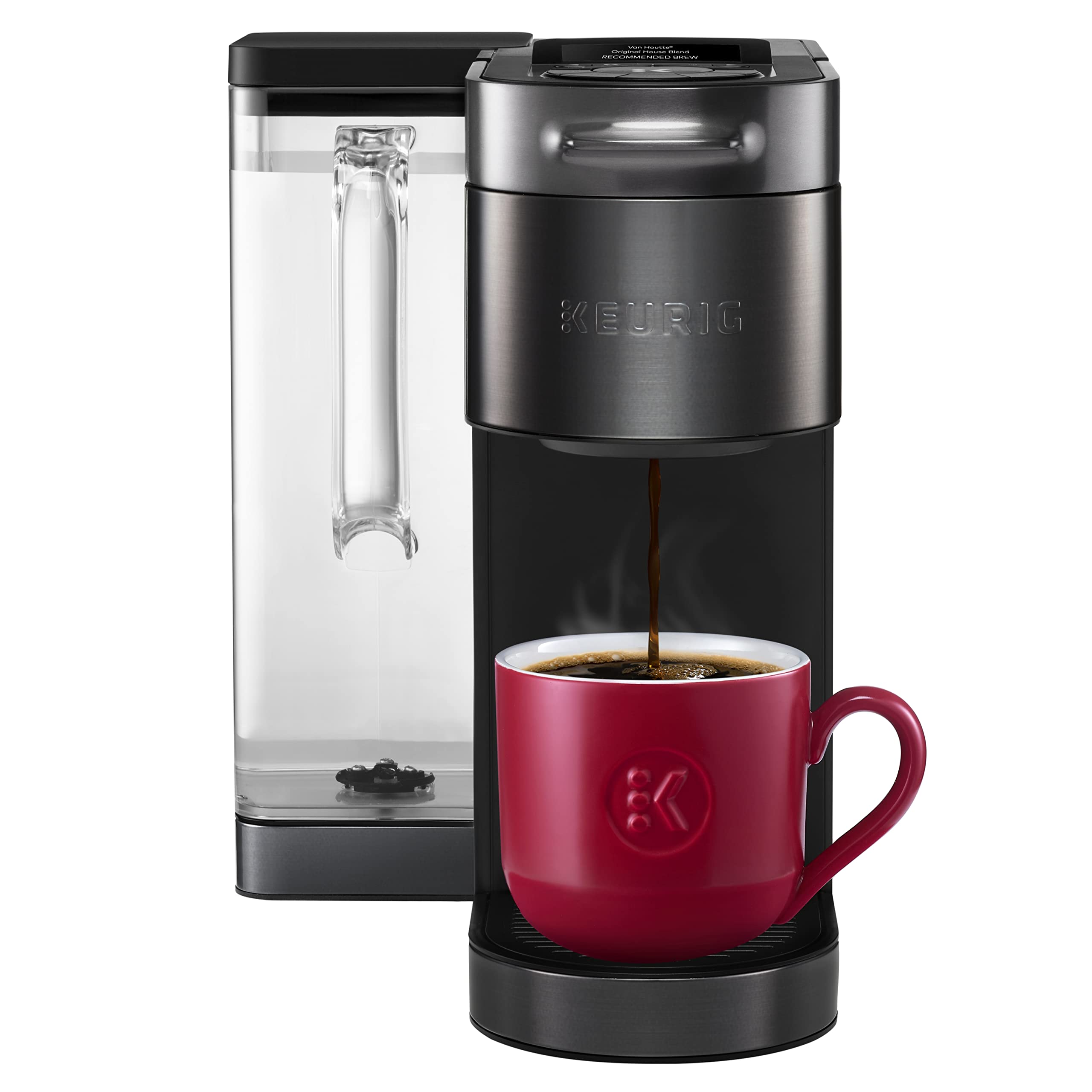 Keurig K-Supreme Plus SMART Single Serve K-Cup Pod Coffee Maker with WiFi Connectivity & App Control, Black - Perfect for Home, Office & Small Business Use