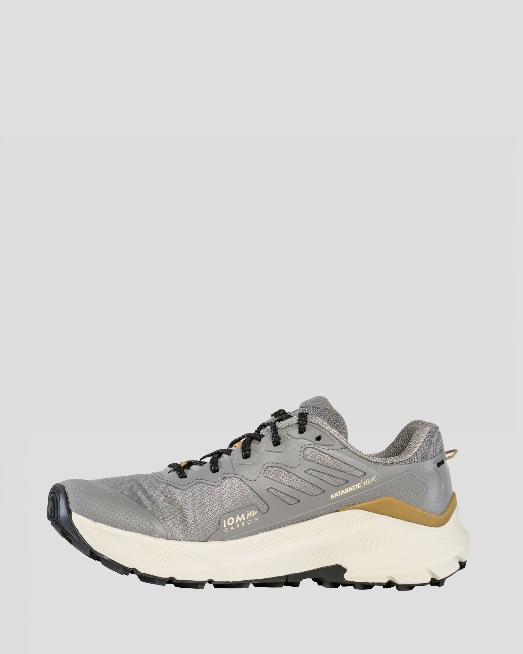 Oboz Katabatic Wind Men's Hiking Shoes - Hazy Gray | Waterproof & Lightweight for Outdoor Adventures