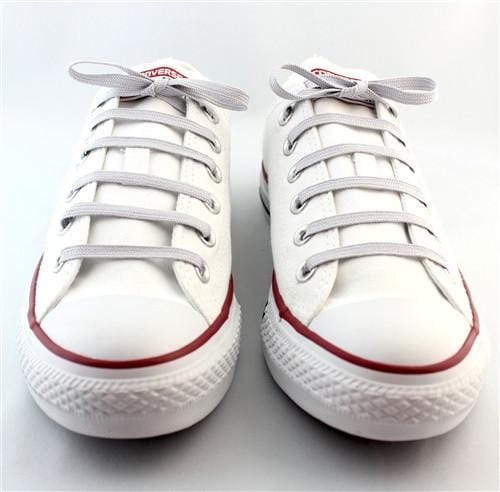 Isolar Silver Sneaker Laces - 45 Inch/114cm Length - Premium Reflective Shoelaces for Running, Walking & Night Safety (Pair)