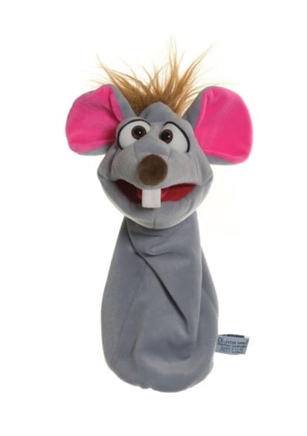 Milly the Mouse Hand Puppet - 35cm Soft Plush Glove Puppet for Kids (Code 116) | Interactive Storytelling, Classroom Activities & Children's Theater Play