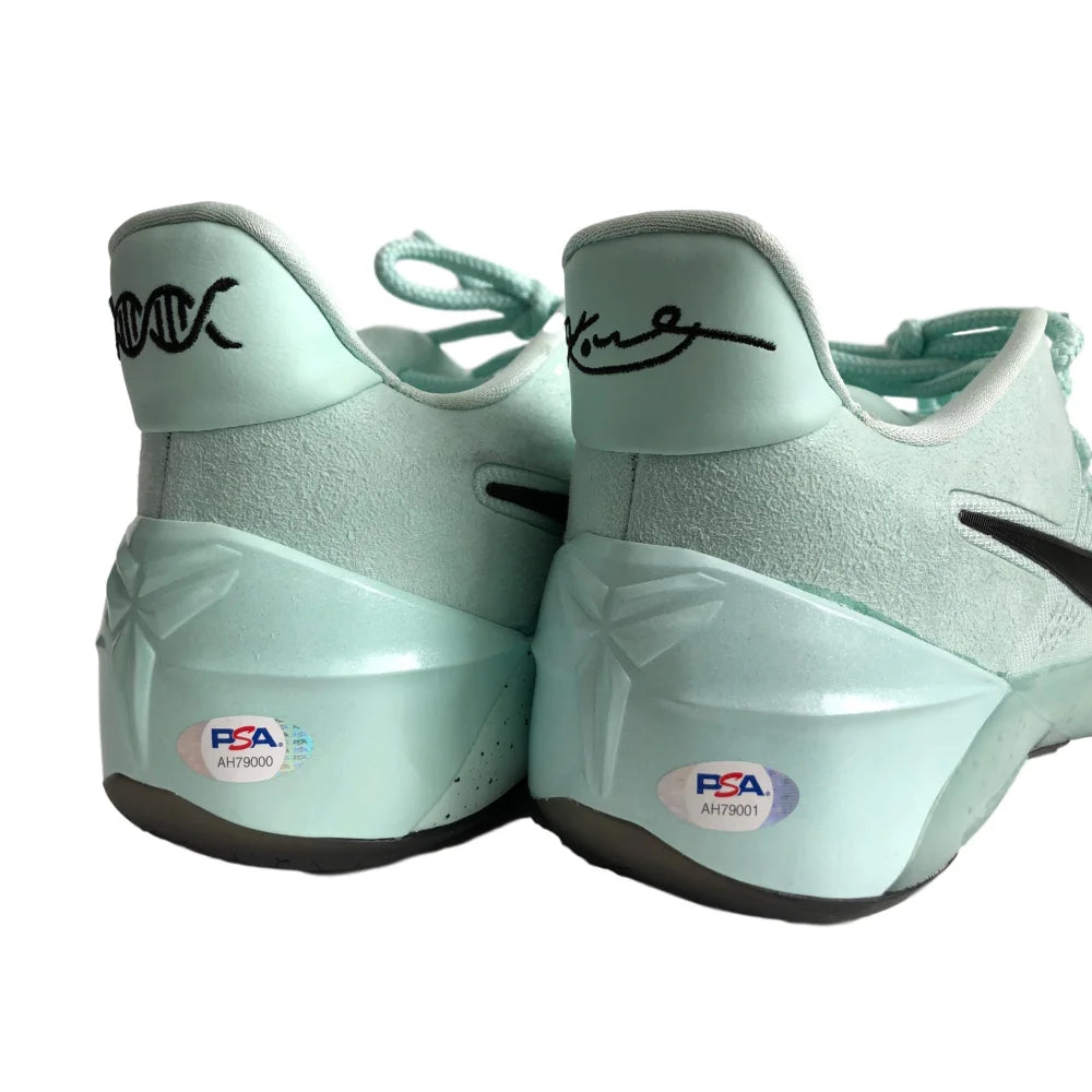 Buddy Hield Signed Game-Worn Sacramento Kings Shoes with PSA/DNA COA - Nike Kobe Basketball Sneakers | Collectible NBA Memorabilia for Fans & Sports Enthusiasts