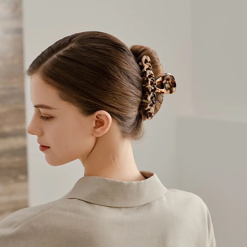 Extra Large Hazel Hair Claw Clip - Strong Hold Hair Claw for Thick Hair | Perfect for Ponytails, Buns & Updos | Hair Accessories for Women & Girls
