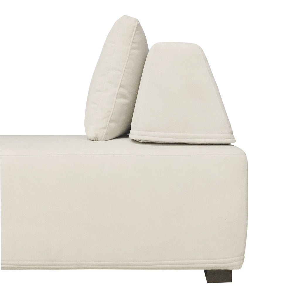 Jac 2.5 Seater Sofa - Modern Fabric Loveseat for Small Spaces | Perfect for Apartments, Living Rooms & Cozy Home Decor