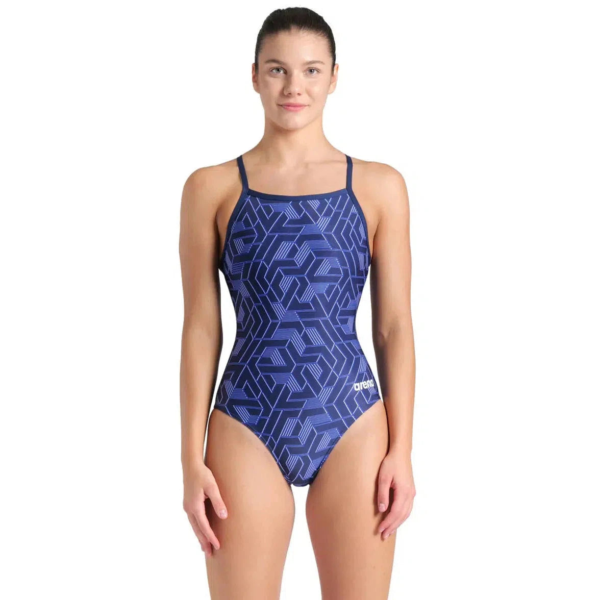 Arena Escape Lightdrop Back Swimsuit - High Performance Competitive Swimwear for Women, Perfect for Lap Swimming, Water Aerobics & Beach Activities