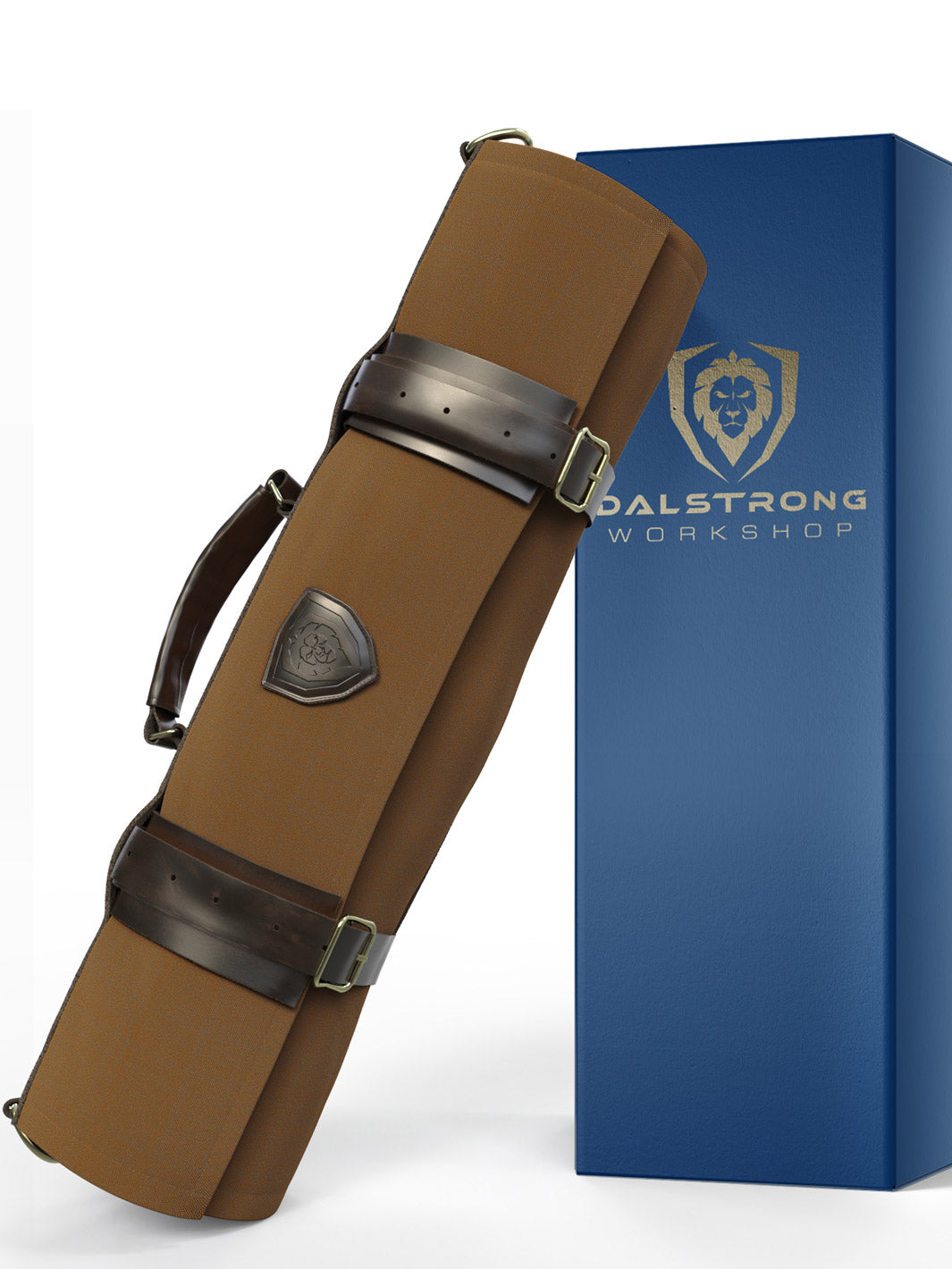Dalstrong Nomad Series XL Knife Roll - Premium Chef Knife Storage Case for Professional & Home Cooks - Perfect for Travel, Culinary School & Kitchen Organization
