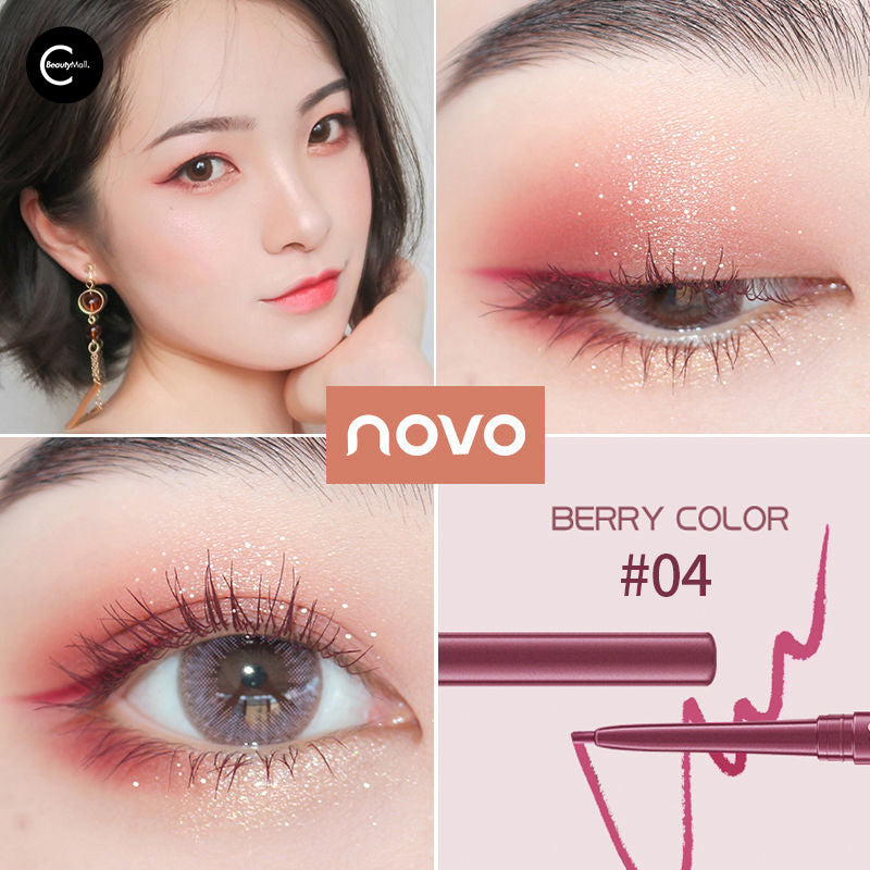 NOVO Precision Eyeliner Pencil - Waterproof & Smudge Proof Eye Liner for Long Lasting Makeup - Perfect for Everyday Wear, Party & Special Occasions
