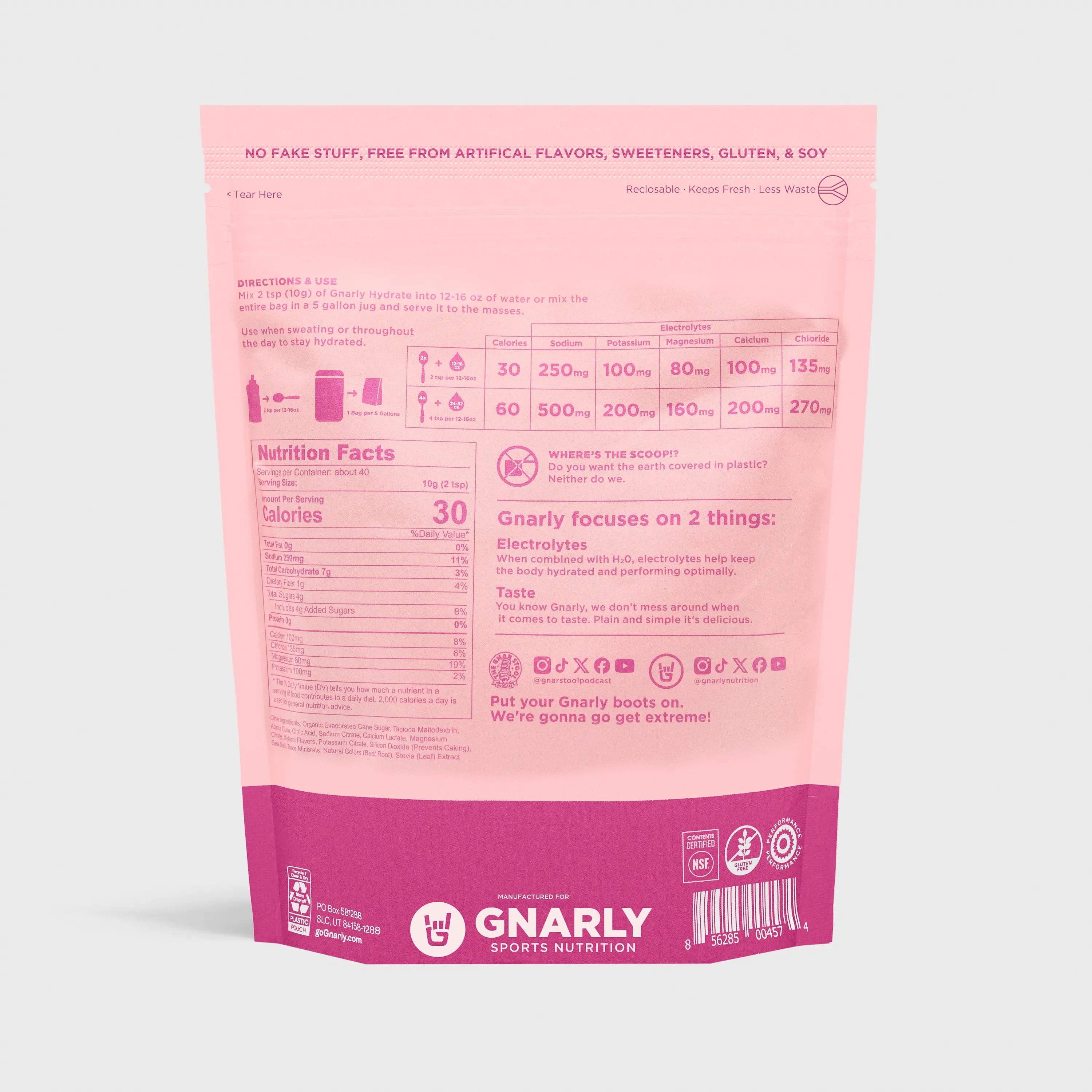 Best Electrolyte Powder for Hydration - Fast-Absorbing Replenishment for Workouts, Sports & Recovery - Sugar-Free & Natural Flavors