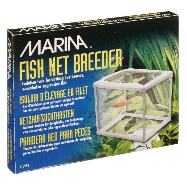 Marina Fish Net Breeder - Durable Aquarium Fish Catching & Breeding Net for Freshwater & Saltwater Tanks | Perfect for Fish Transfer, Fry Separation & Tank Maintenance