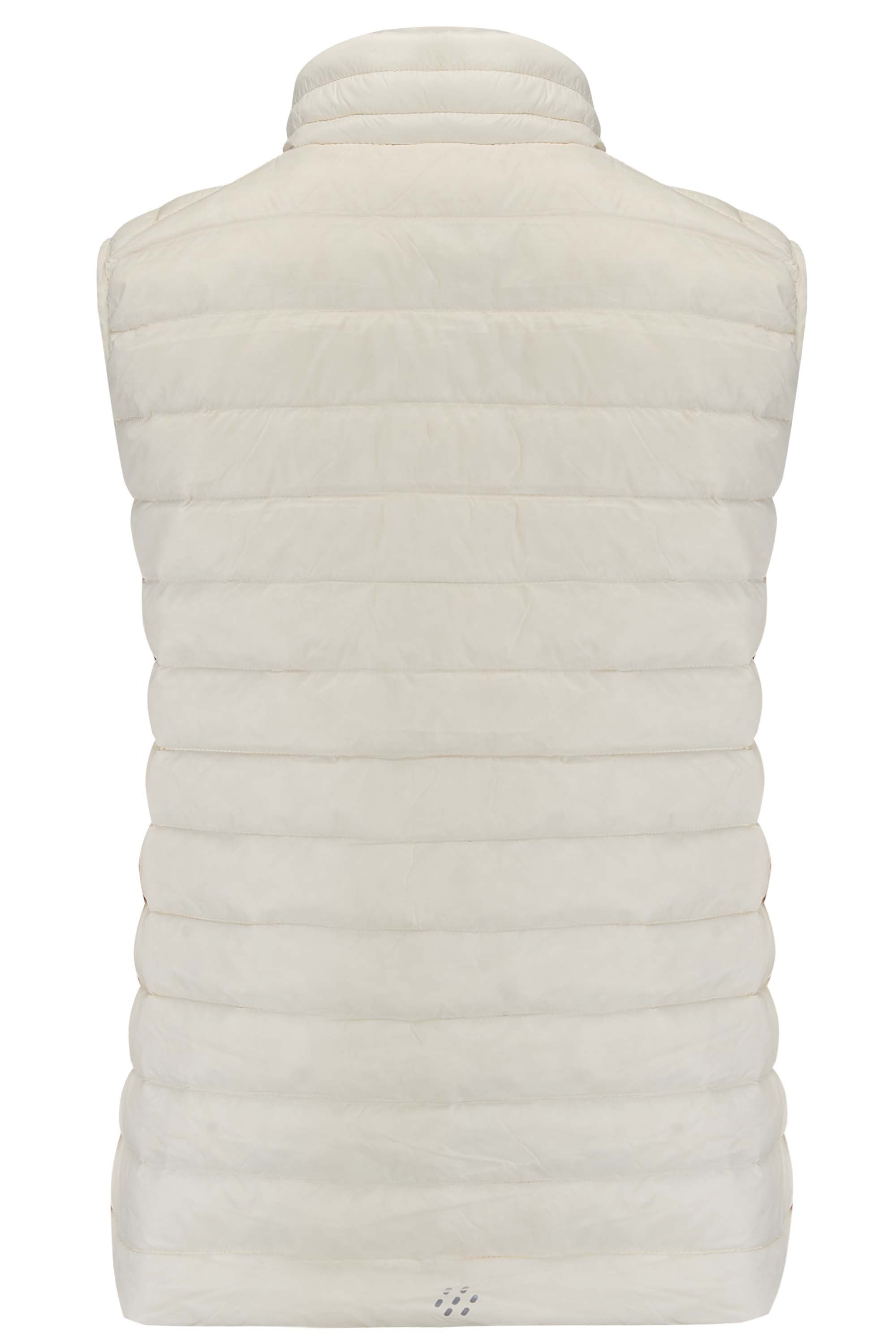 Mac In A Sac Alpine Down Gilet for Women - Lightweight Warm Puffer Vest, Ivory - Perfect for Hiking, Skiing & Winter Outdoor Activities