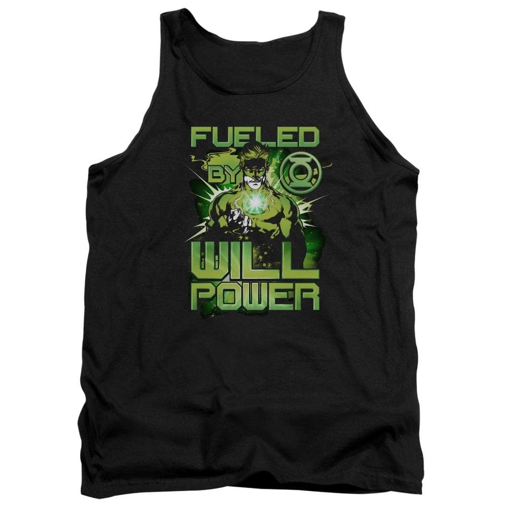 Green Lantern Superhero Inspired Men's Graphic Tank Top - Lightweight & Comfortable for Gym, Cosplay & Summer Outfits