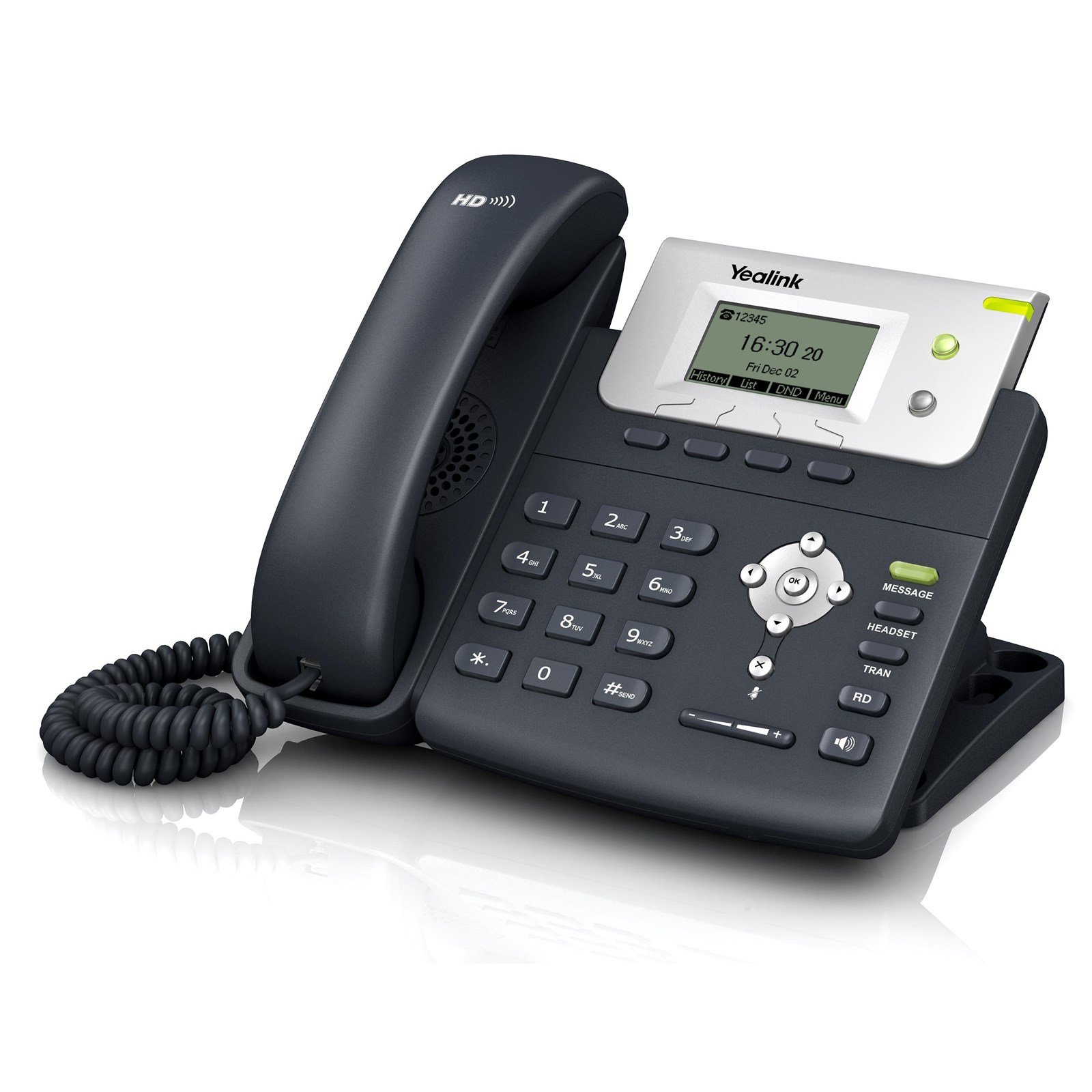 Yealink Enterprise HD IP Phone - Business VoIP Phone with High-Definition Audio, Call Forwarding & Conference Calling | Ideal for Office, Call Center & Remote Work