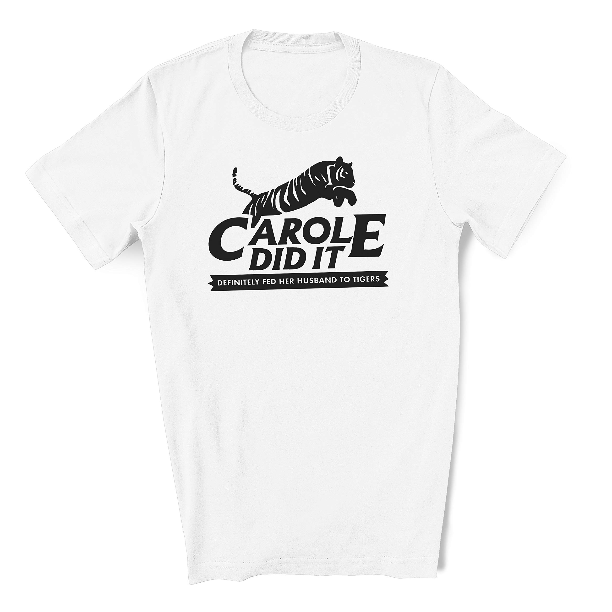Threadz 'The Carole Did It' Fan T-Shirt - Funny TV Show Quote Tee for Fans & Pop Culture Lovers - Perfect for Casual Wear, Gifts & Fan Events