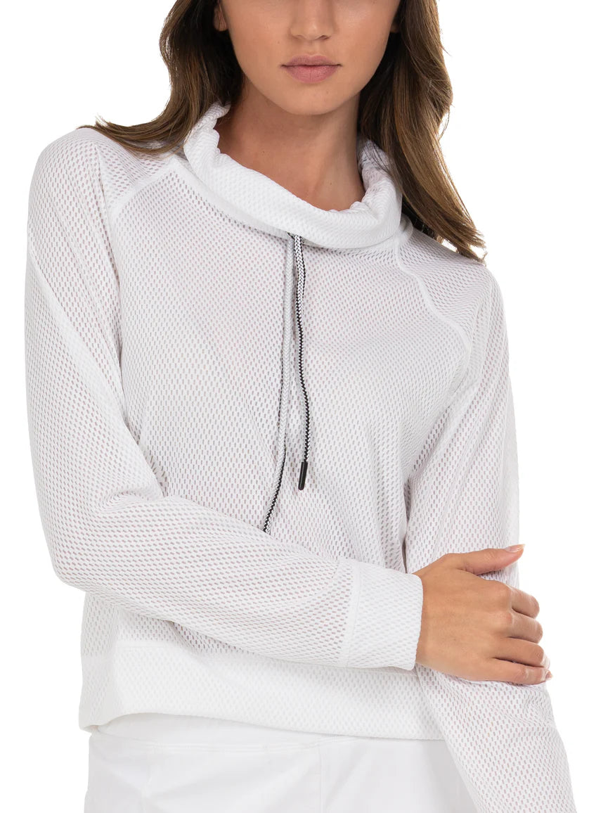 Women's High Neck Pullover Long Sleeve Sweater - Soft Warm Winter Knit Top for Casual Outfits & Office Wear
