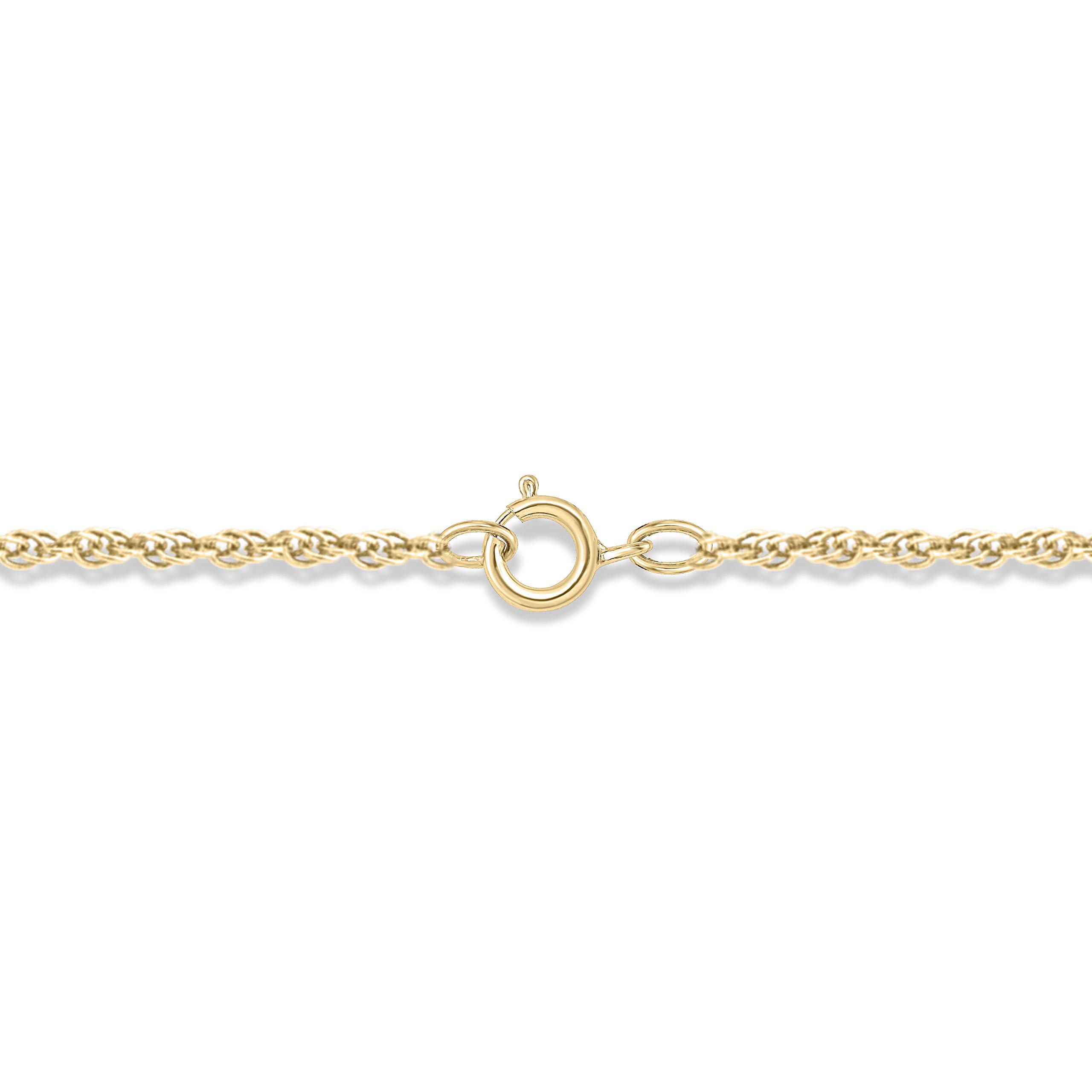 Valentine's Day Diamond Heart Pendant Necklace for Women - 1/10ct, 1/4ct & 1/2ct Options in 10K White, Yellow & Rose Gold - 18
