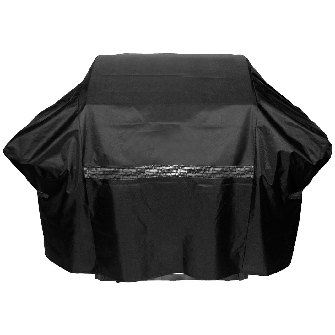 FH Group Heavy Duty Waterproof BBQ Grill Cover - UV Resistant Outdoor Grill Protector for Weber, Char-Broil & More - Perfect for Patio, Backyard & Camping Use