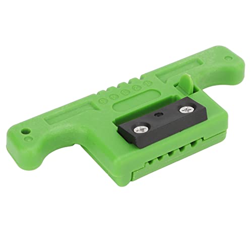 Fiber Optic Cable Stripper - High Precision Steel Blade with Open Cover Design | Portable Tool for Industry Professionals | Perfect for Network Installations & Repairs