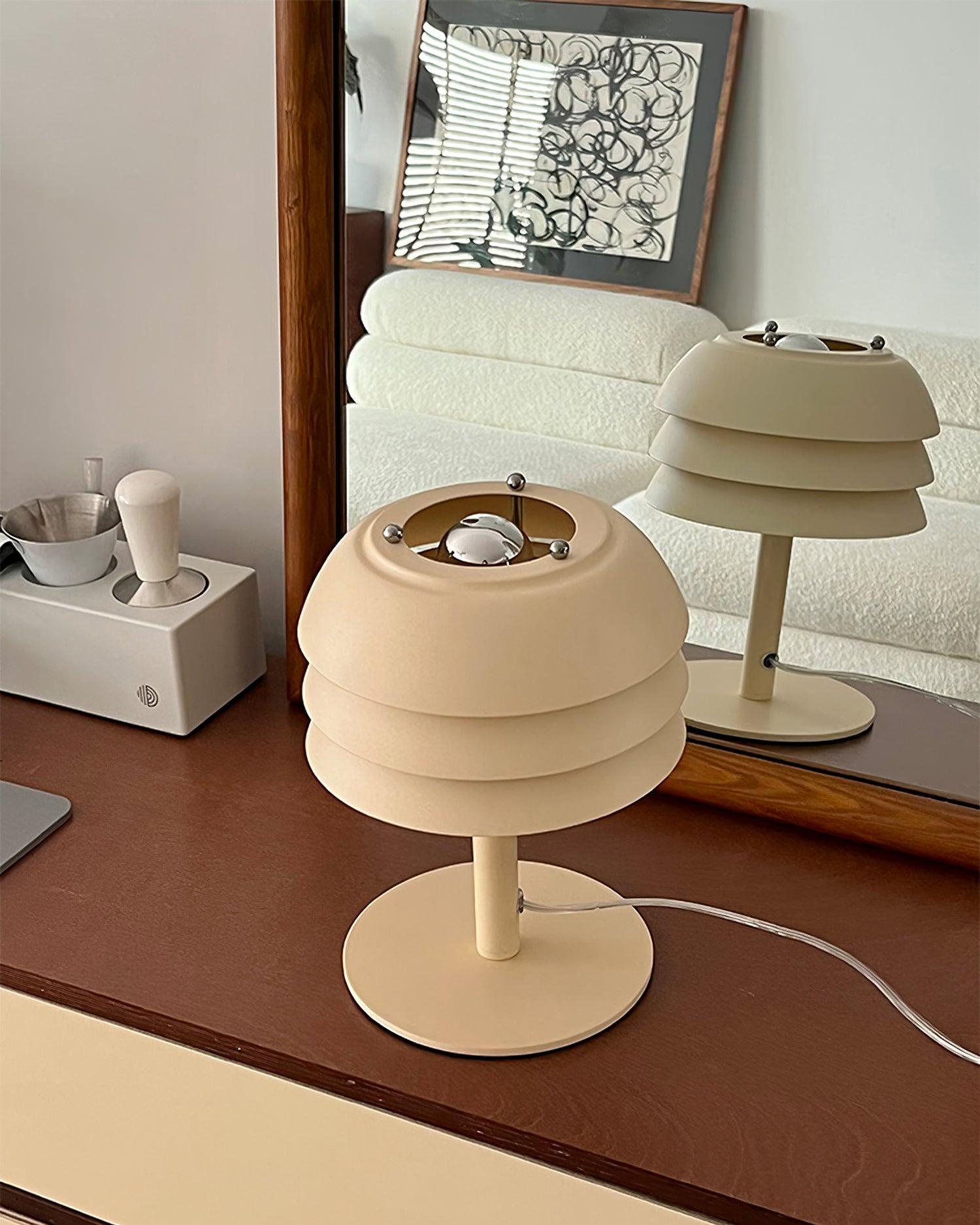 Aulenti Table Lamp - Modern LED Desk Light for Home Office, Bedroom & Living Room | Adjustable Brightness, Energy Saving & Stylish Design