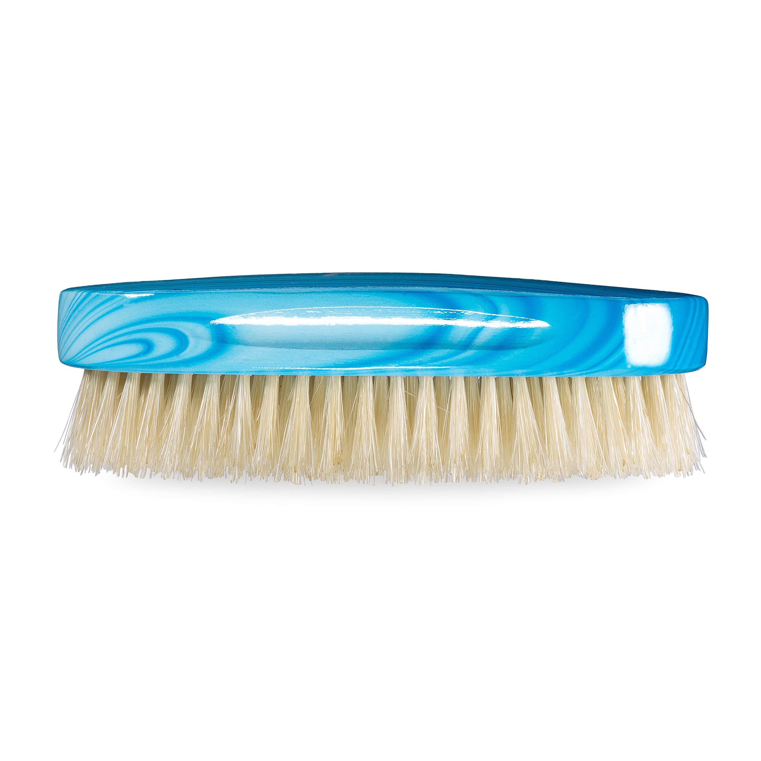 Royalty By Brush King RP4 Medium Palm Wave Brush - Premium Hair Styling Tool for 360 Waves & Curls - Perfect for Men's Grooming, Salon Use & At-Home Hair Care