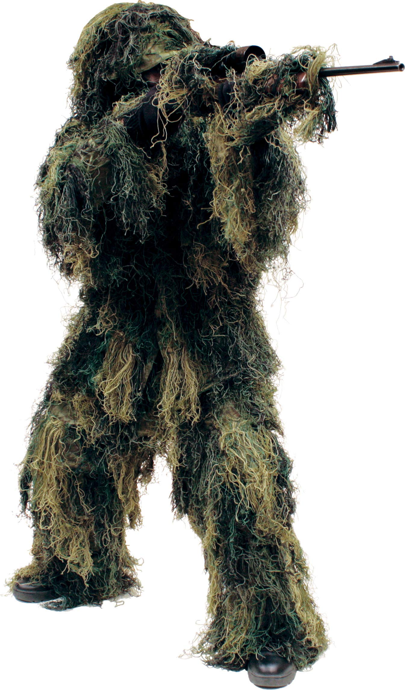 Red Rock Outdoor Gear Ghillie Suit - Camouflage Hunting Suit for Men | Perfect for Hunting, Airsoft & Tactical Training | Water-Resistant & Lightweight Design