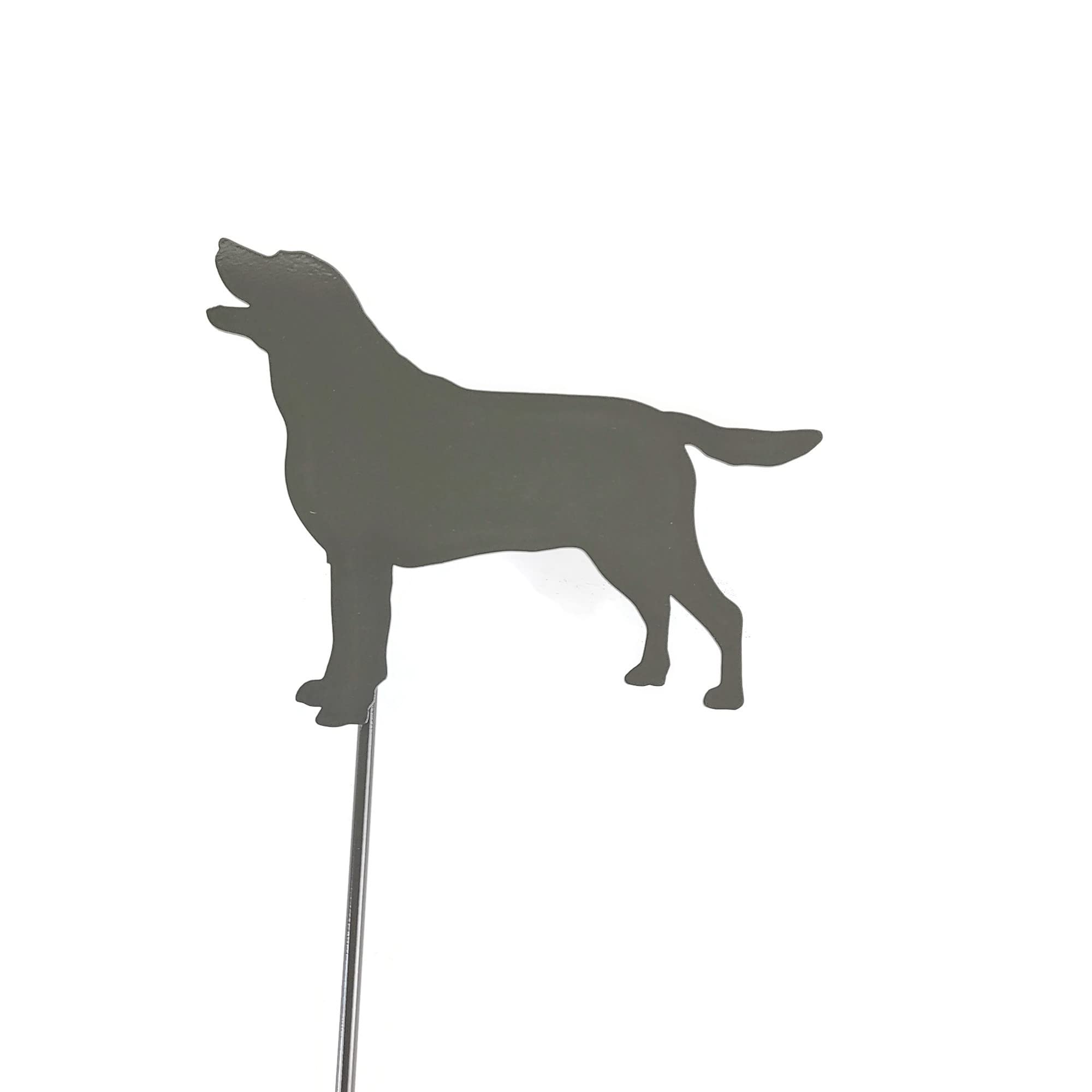 Labrador Dog Metal Garden Stake - 9