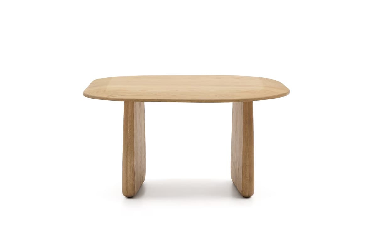 Como Pritta Side Table - Modern Wooden End Table with Storage Shelf for Living Room, Bedroom & Office - Stylish & Functional Small Accent Table for Home Decor