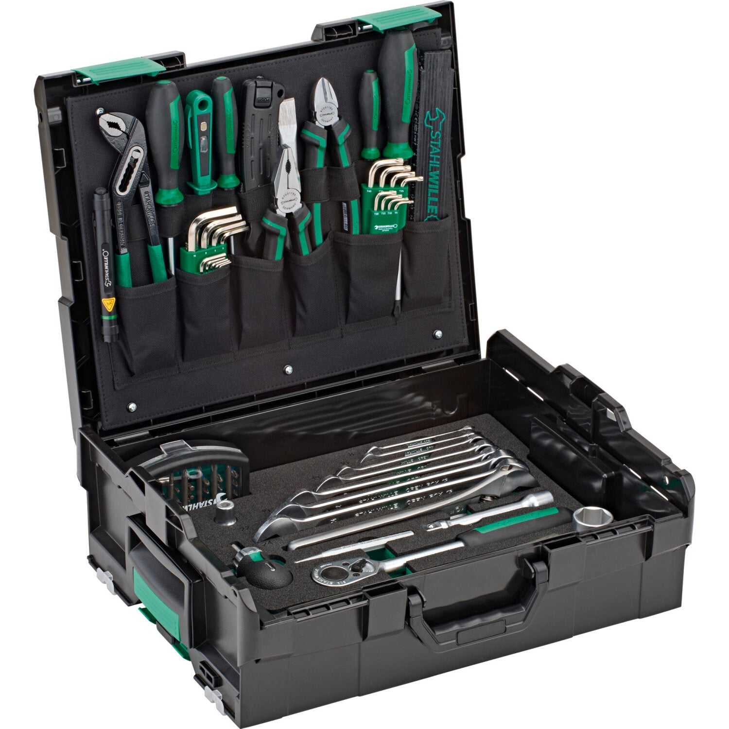 Stahlwille 97830701 L-Boxx Tool Assortment Set - Professional Industrial Tool Kit for Mechanics & Technicians | Perfect for Automotive Repair, Construction & DIY Projects