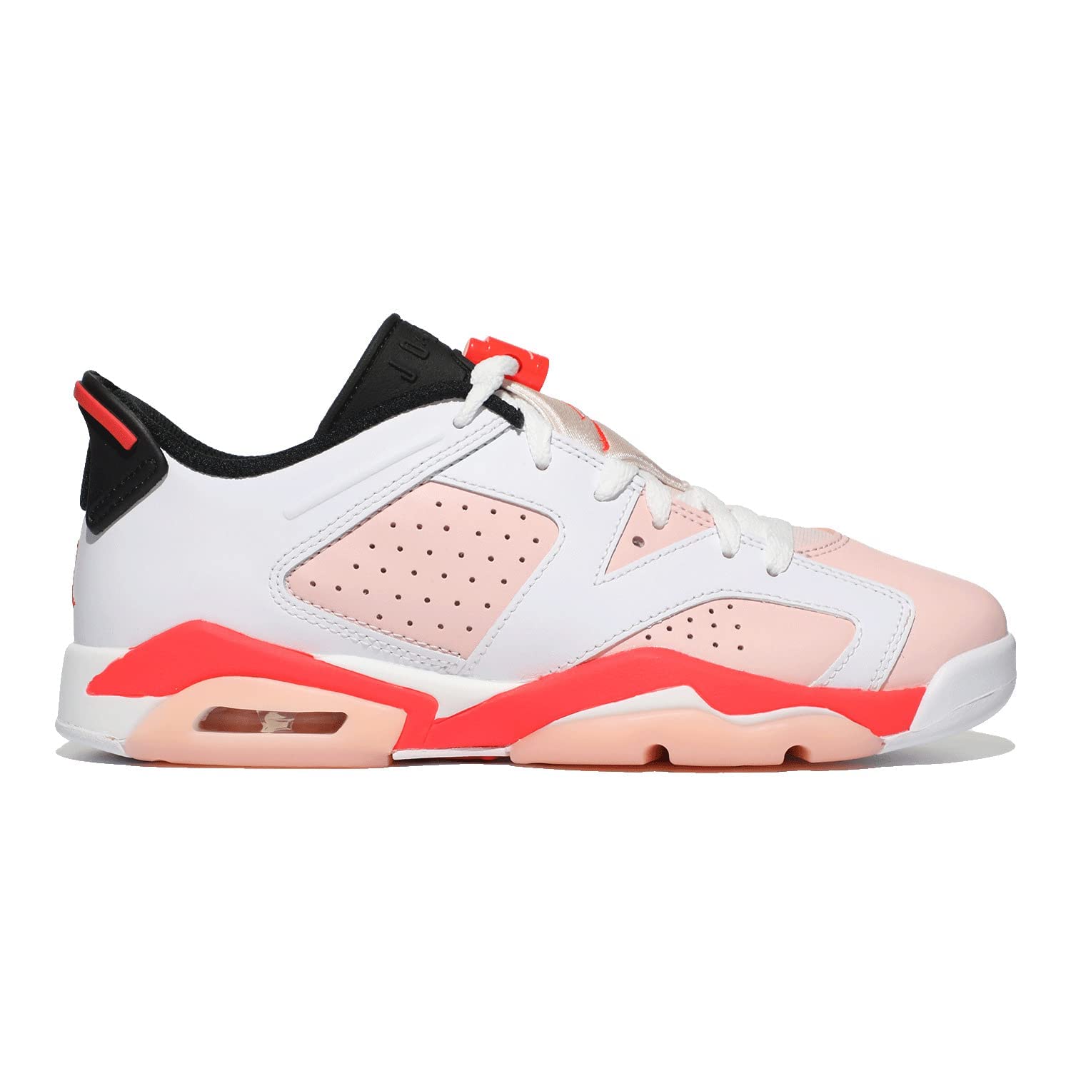 Nike Girls Air Jordan 6 Retro Low Basketball Shoes - Comfortable Sneakers for Kids & Teens - Perfect for School, Sports, and Casual Wear
