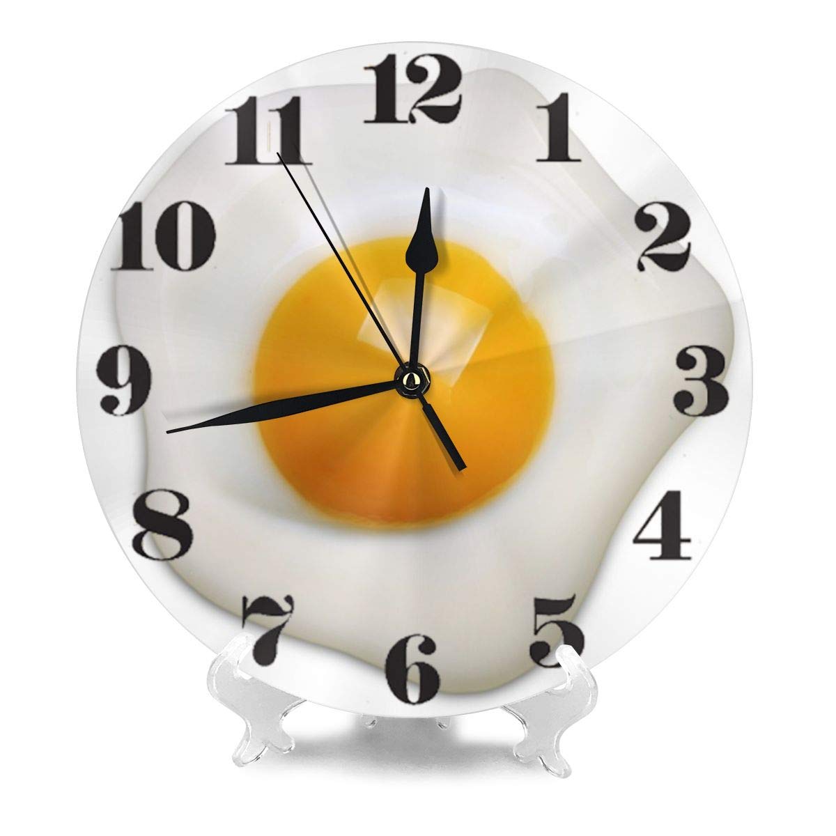 KiuLoam Silent Non-Ticking Round Wall Clock - Battery Operated, Easy to Read Decorative Clock for Home, Office, School & Kitchen | Perfect for Students, Cooking Timer & Modern Wall Art Decor