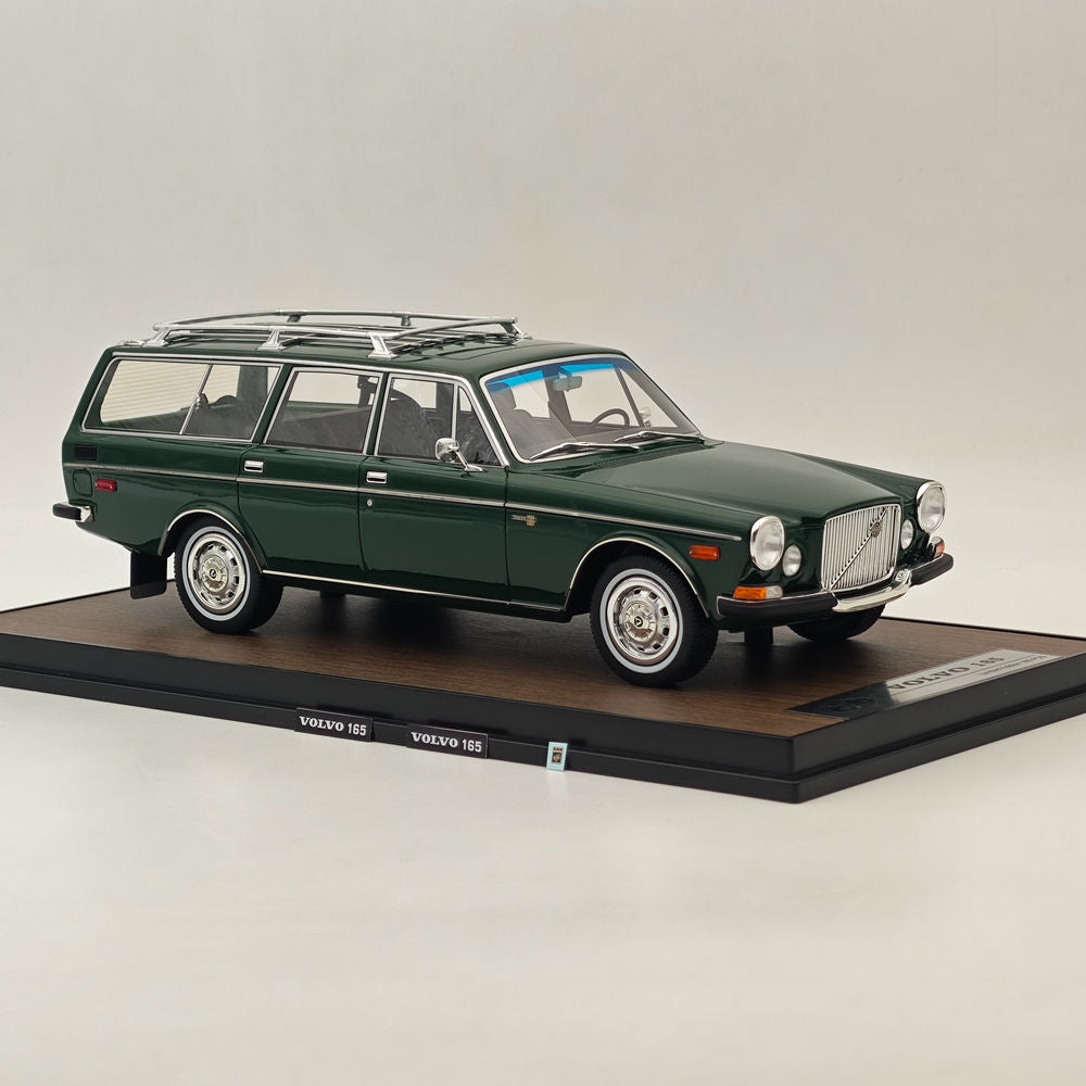 1/18 Scale RAM Collectibles VOLVO 165 STATION WAGON Green RM 0004 Resin Diecast Model Car - Perfect for Collectors, Display, and Vintage Car Enthusiasts