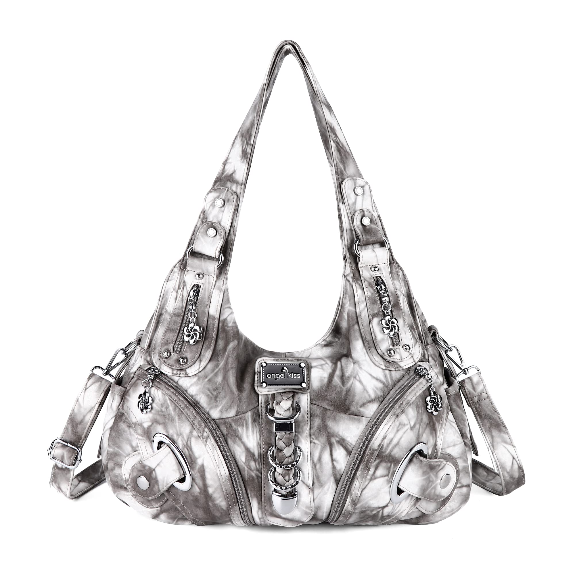Angelkiss Women's Hobo Purses & Handbags - Large Satchel Shoulder Bag for Daily Use | Perfect for Work, Travel, and Casual Outings