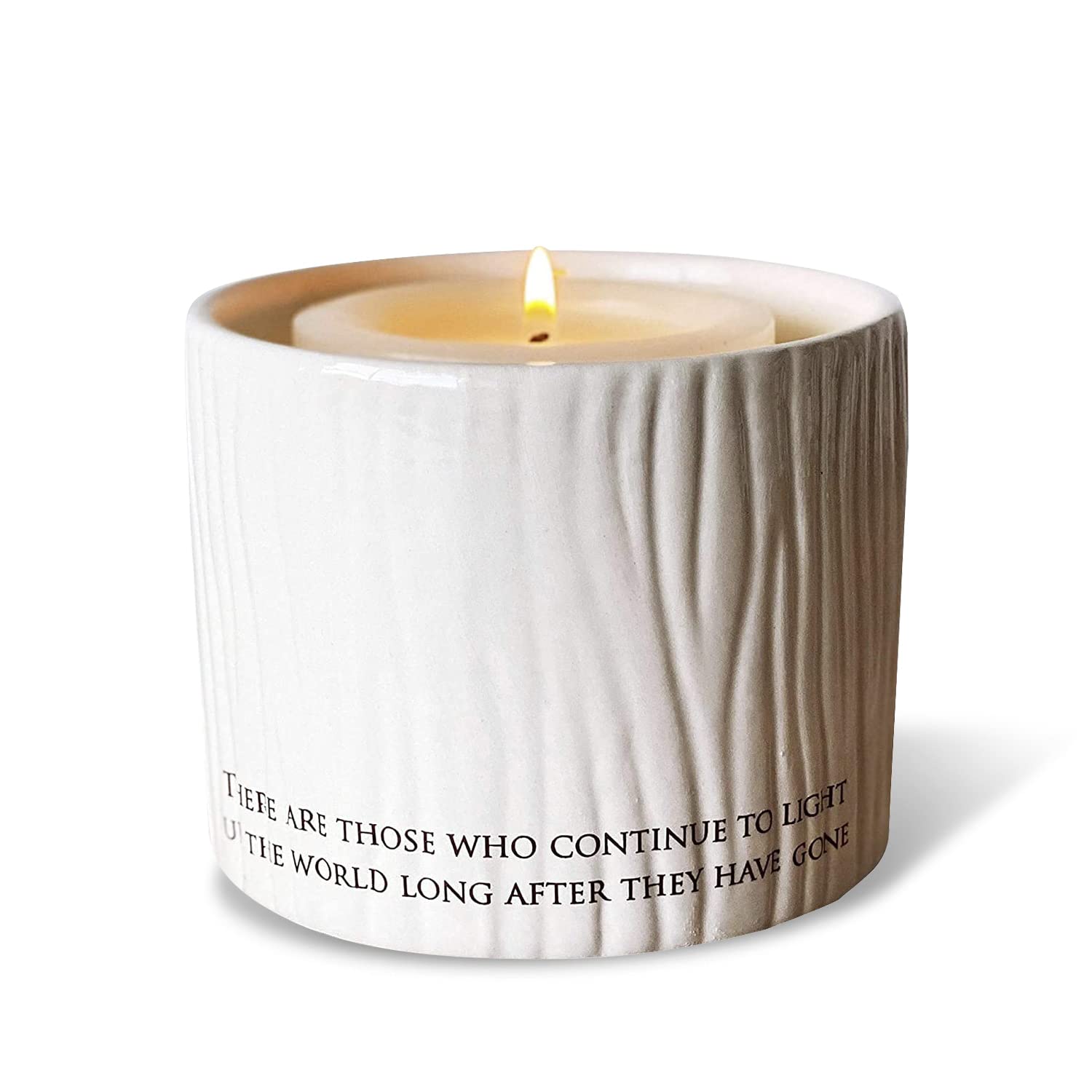 Sympathy Gift Set - Memorial Candle, Votive & Vase for Loved Ones | Thoughtful Bereavement Gift for Funerals, Memorials & Comforting the Grieving