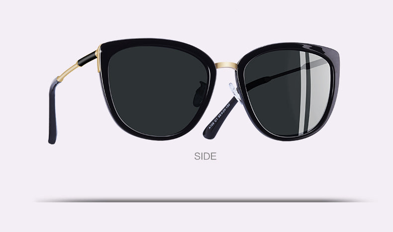 Aofly Women's Polarized Cat Eye Sunglasses with Alloy Frame - UV Protection, Fashionable & Lightweight for Driving, Beach & Outdoor Activities