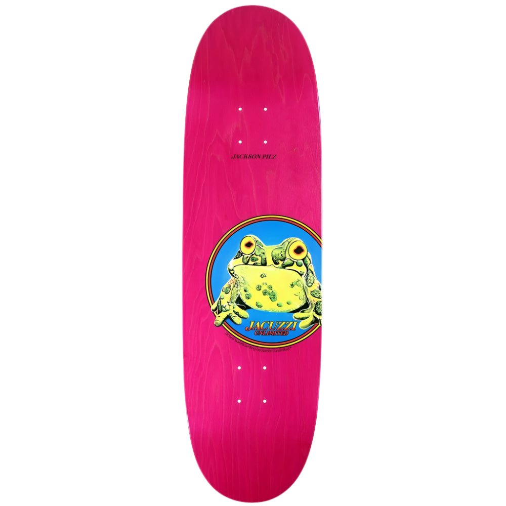 Jacuzzi Toadadelic EX7 Skateboard Deck - Premium 7-Ply Maple Wood for Smooth Rides - Perfect for Street Skating, Tricks & Commuting