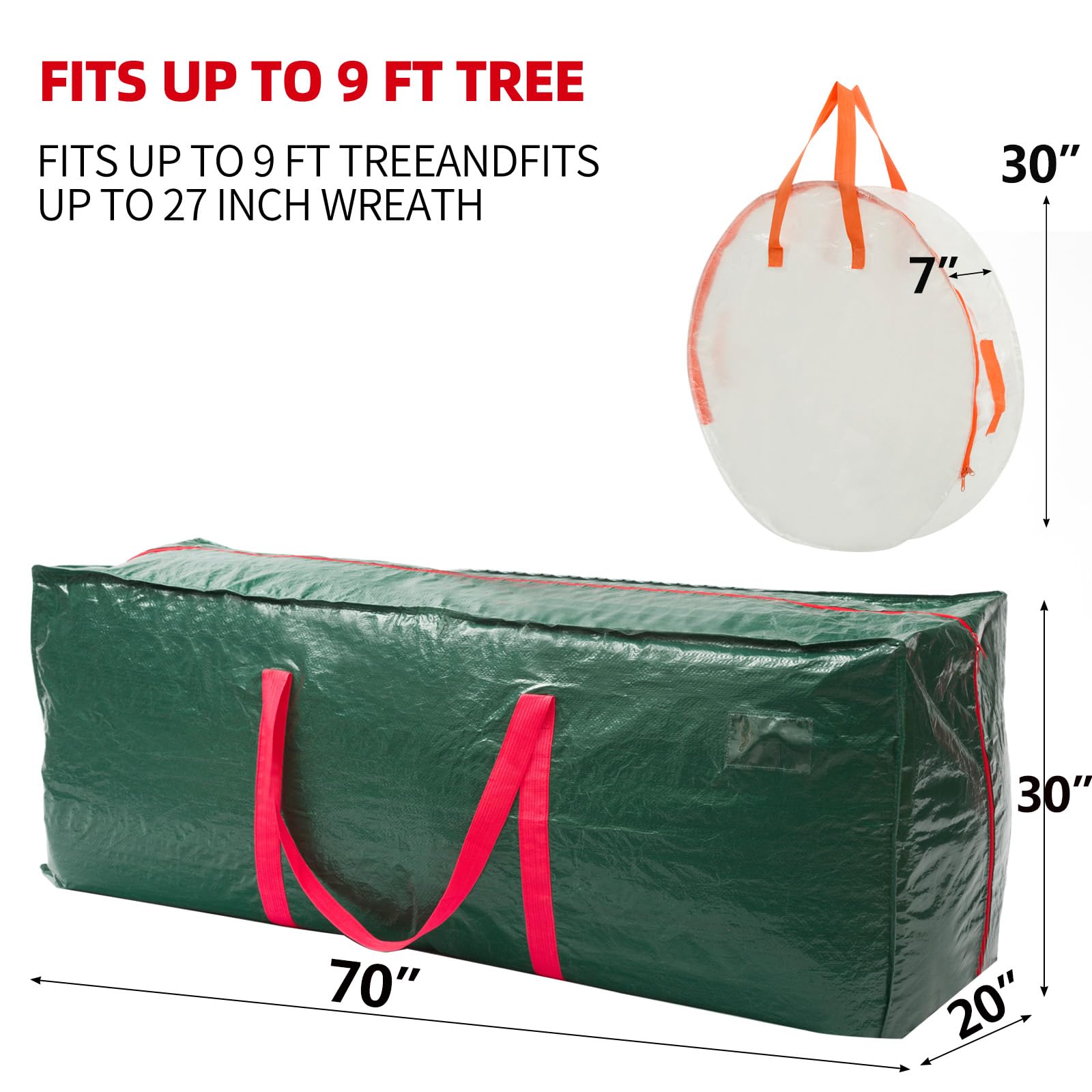 Extra Large Heavy Duty Moving Bags - Waterproof Storage Bags with Zipper & Handles, Durable Tote Bags for Clothes, Travel, Moving & Storage - Alternative to Moving Boxes (Perfect for Home Organization, Camping & Luggage)