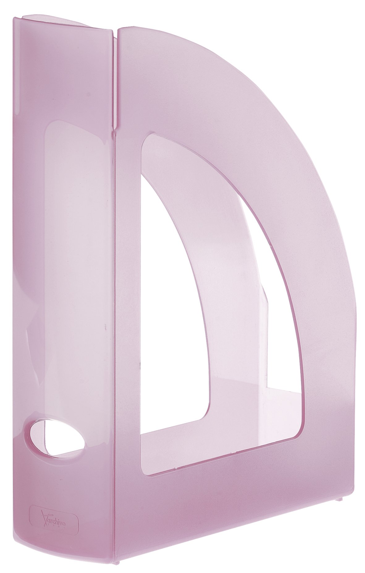 File File 2000 - Quiet Translucent Mauve File Folder Without Holder | Office Organization, Document Storage, School Supplies