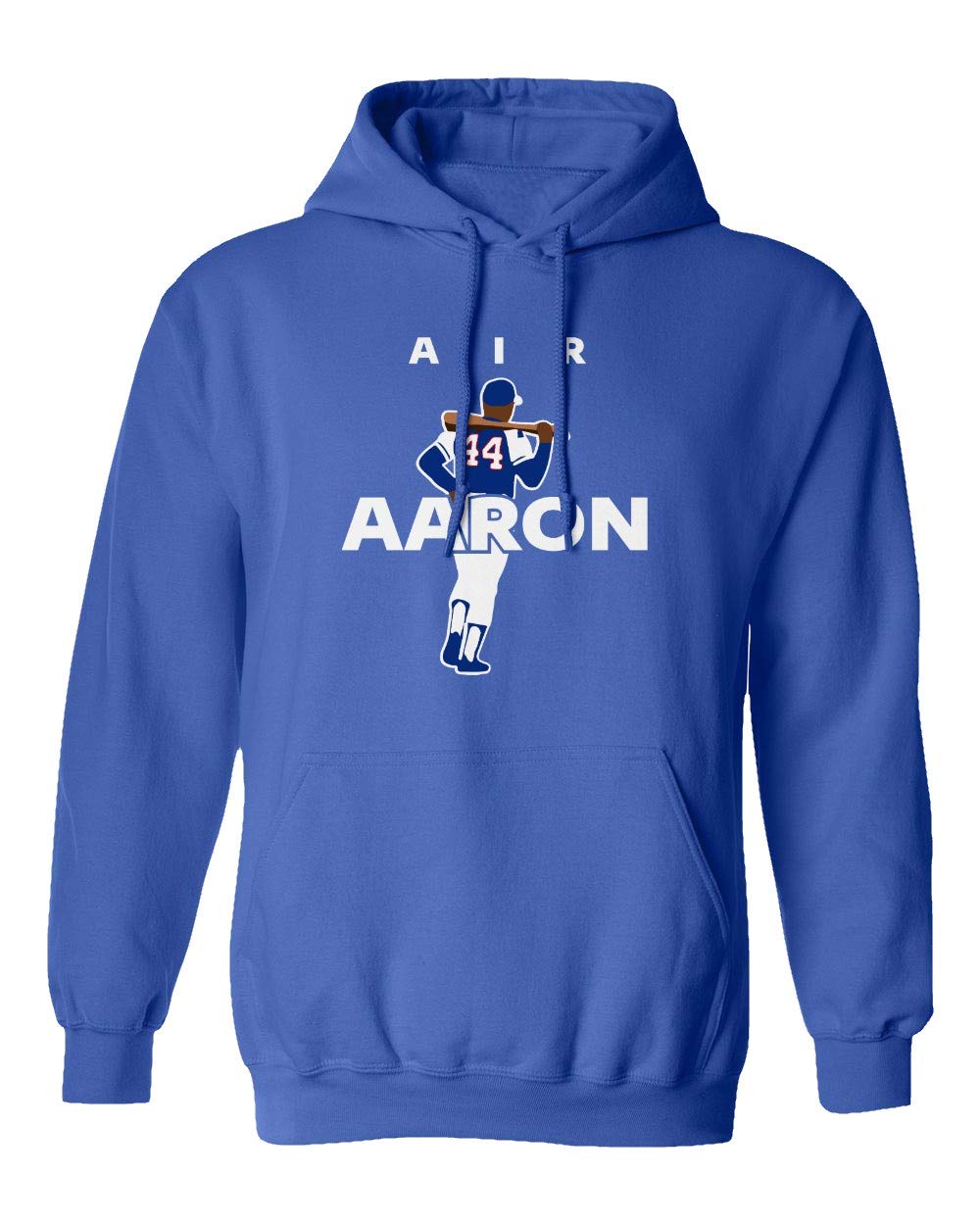 Milwaukee Braves Atlanta AIR Hammerin' Hank Aaron Men's Hooded Sweatshirt - Vintage Baseball Fan Hoodie for Game Day & Casual Wear