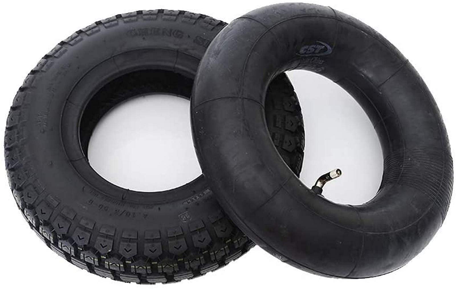 **4.10/3.50-6 Electric Scooter Tires - Heavy Duty Rubber Pneumatic Tires for 3-Wheelers, Warehouse Carts & Playground Cars | Durable & Wear-Resistant | Ideal for Outdoor, Industrial & Recreational Use**